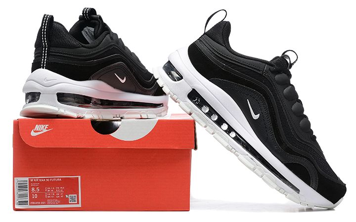 Tenis Nike air max 97 futura negro/blanco